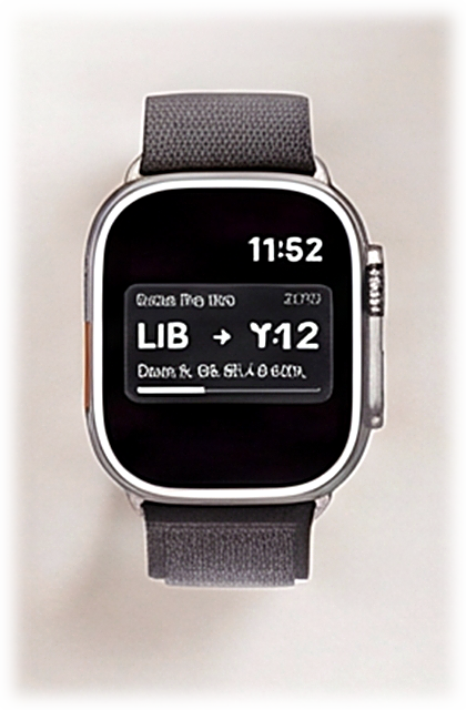 The next flight on the watch